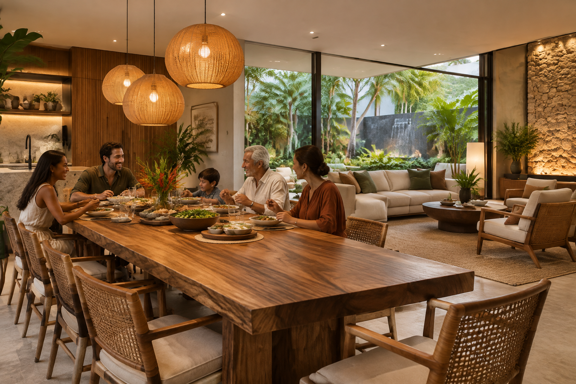 Social Lounge — One Table, Many Generations